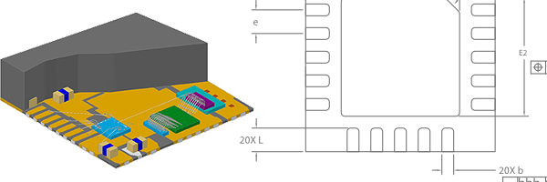 qfn_sip_package_render